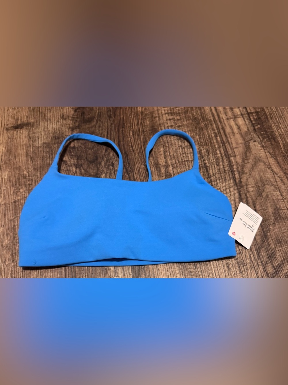 Lululemon Wunder Train Strappy Racer Bra - Cornflower